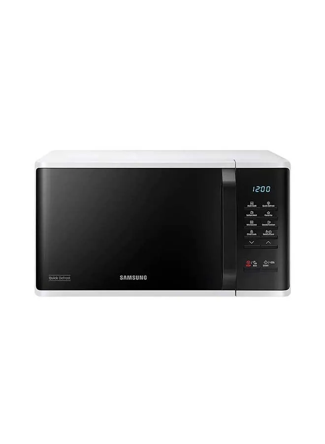 Samsung Solo Microwave Oven With Quick Defrost 23 L 800 W MS23K3513AW White