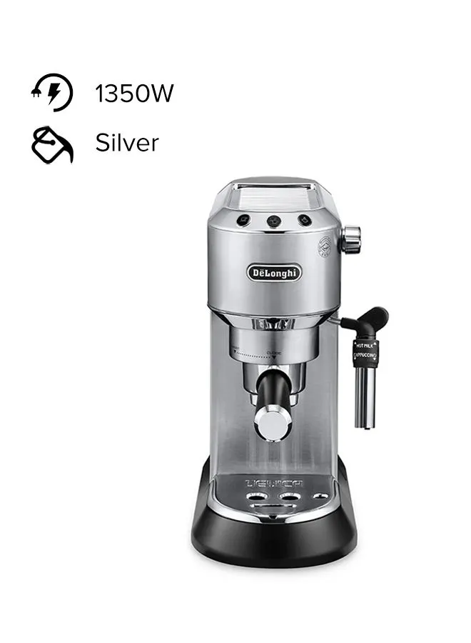 De'Longhi Dedica Espresso Coffee Maker 1.1 L 1350 W EC685.M Silver