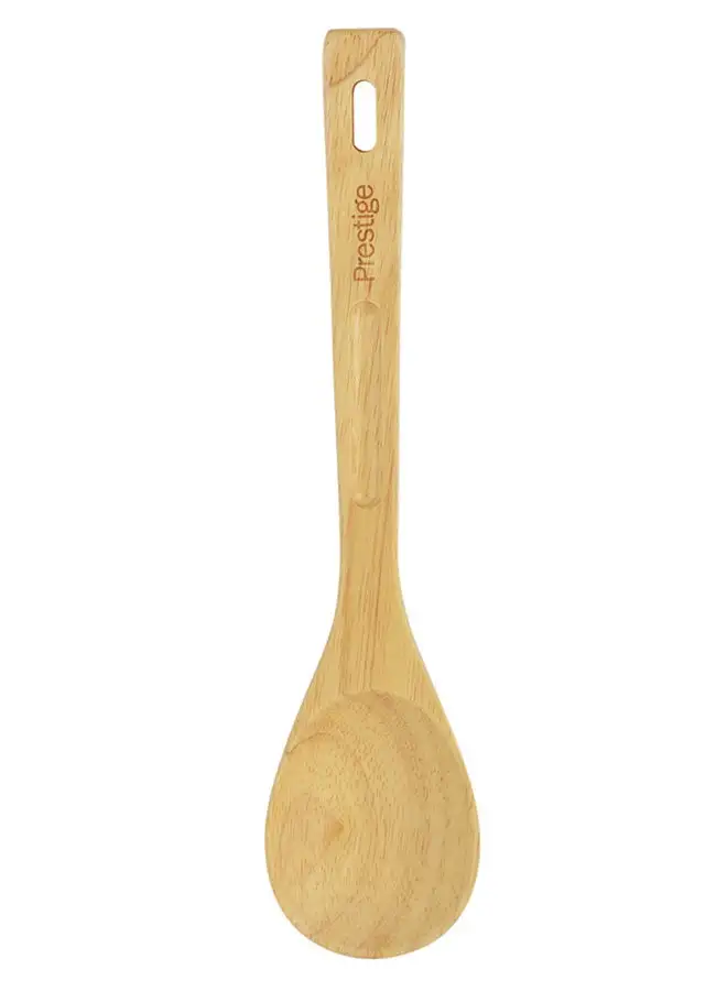 Prestige Wooden Ladle Beige 33.5x7.1cm