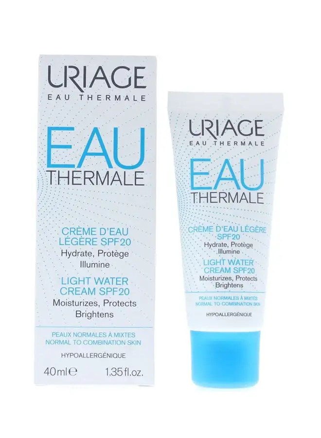 Uriage Light Water Cream SPF20 40ml