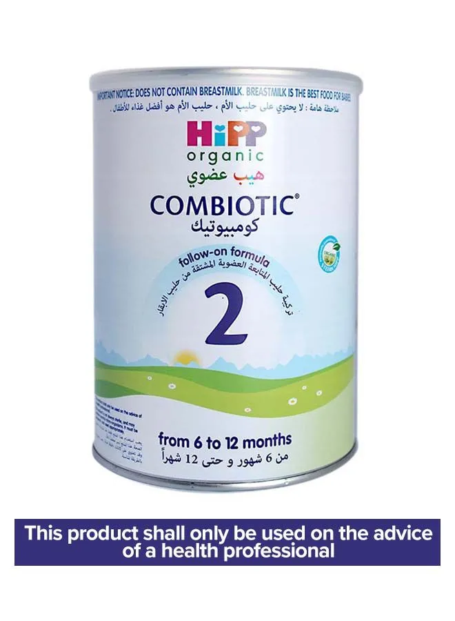 Hipp Organic Combiotic Stage 2 Follow-On Formula From 6 to 12 Months 800grams