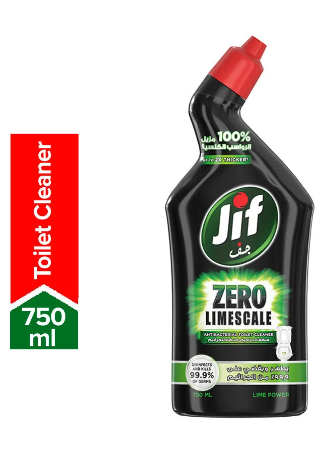 Jif Toilet Cleaner Lime Power منظفات الأسطح الصلبة متعدد الألوان 750 مل