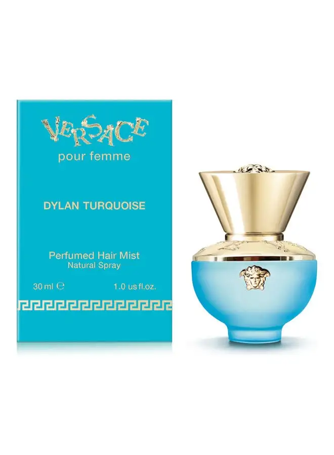 VERSACE Dylan Turquoise Perfumed Hair Mist Natural Spray 30ml