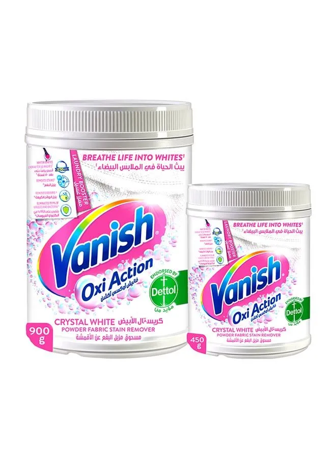 Vanish Oxi Action Stain Remover Powder 900+450 grams Free