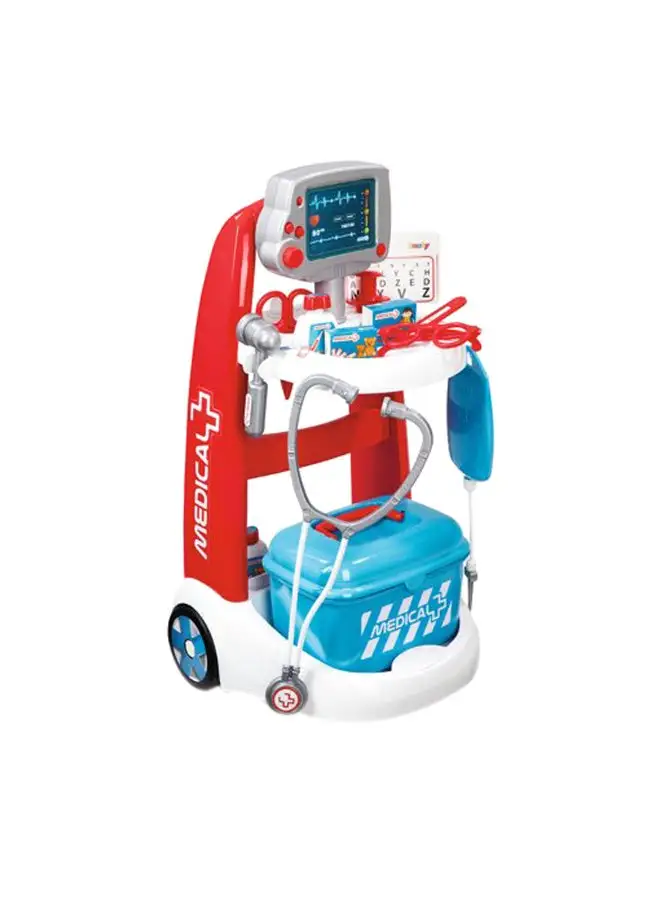 Smoby Electronic Medical Trolley