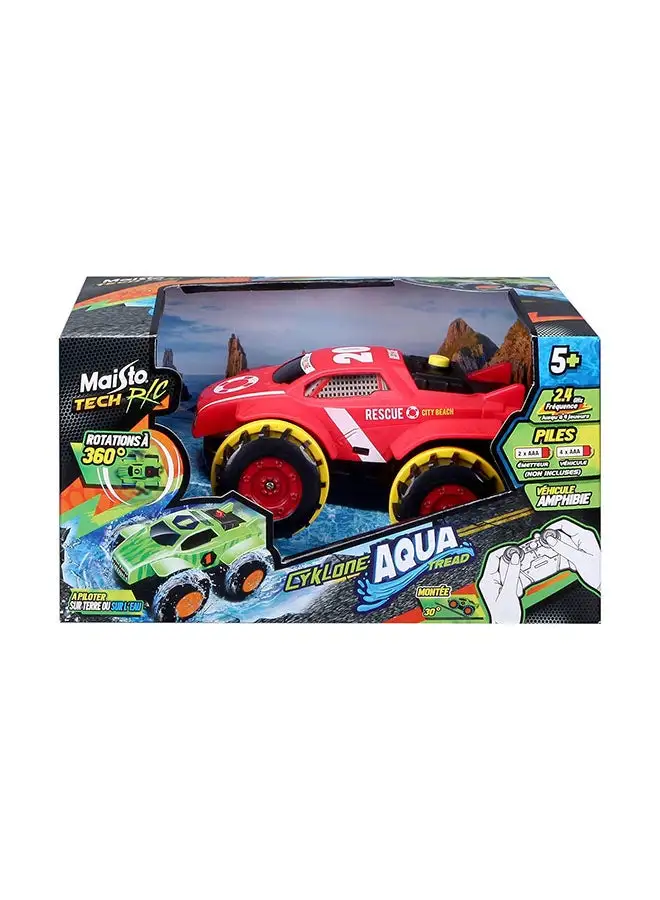 Maisto Cyklone RC Aqua Tread Remote Control Car 16.21x12.64x8.69cm