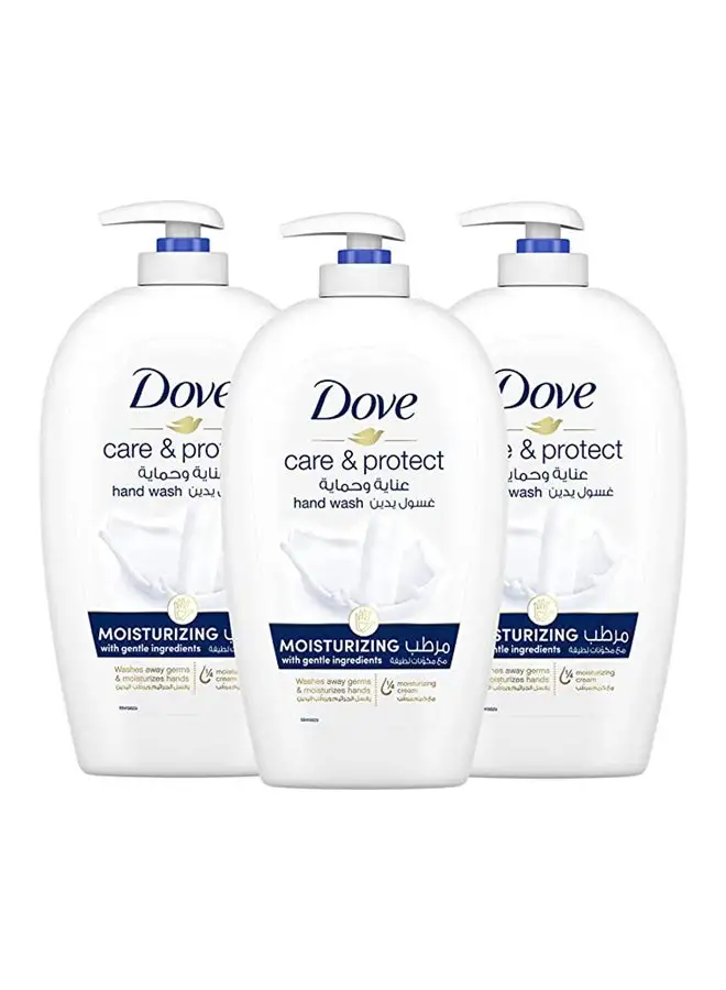 Dove Care And Protect Hand Wash 500ml Pack of 3