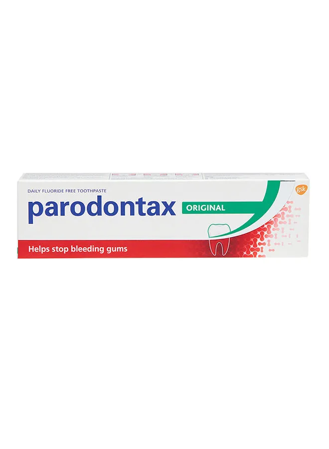 Parodontax Original Toothpaste For Bleeding Gums 75ml