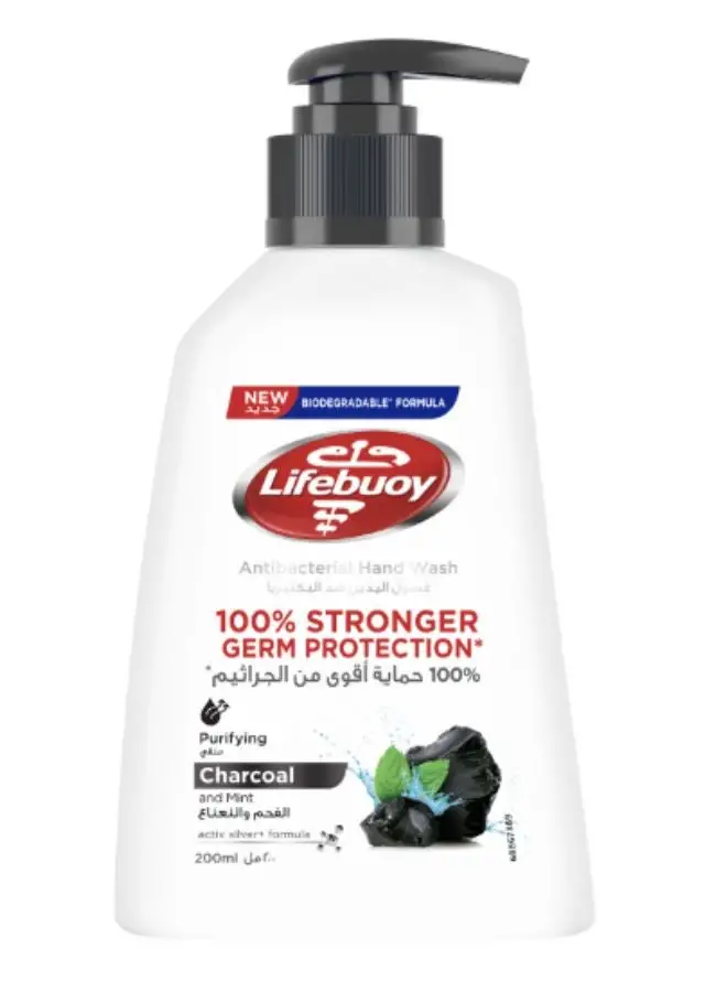 Lifebuoy Charcoal And Mint Hand Wash 200ml