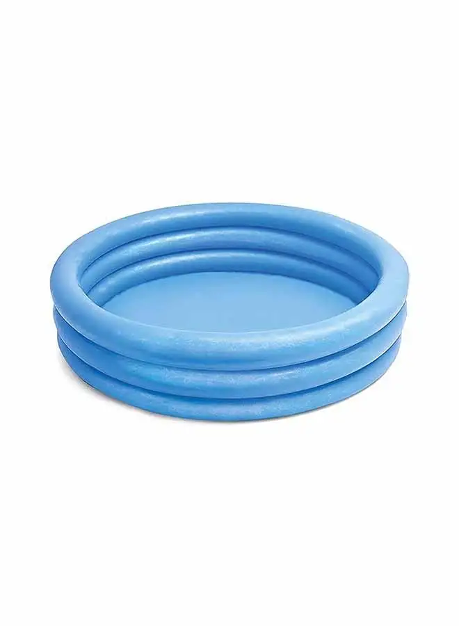 INTEX Crystal Blue Inflatable Foldable Portable Lightweight Swimming Pool 147x33cm