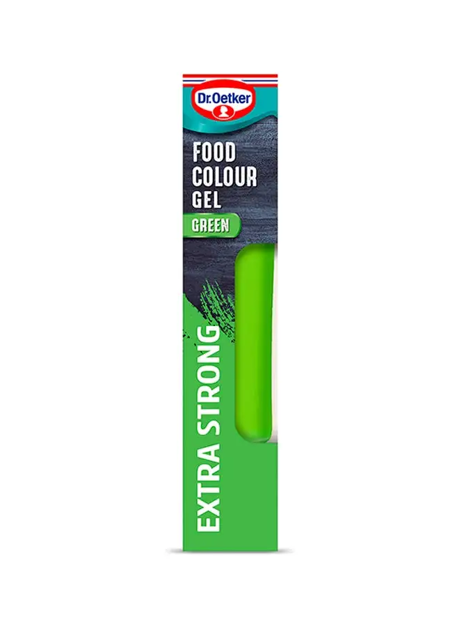 Dr.Oetker Green Food Color Gel 15grams