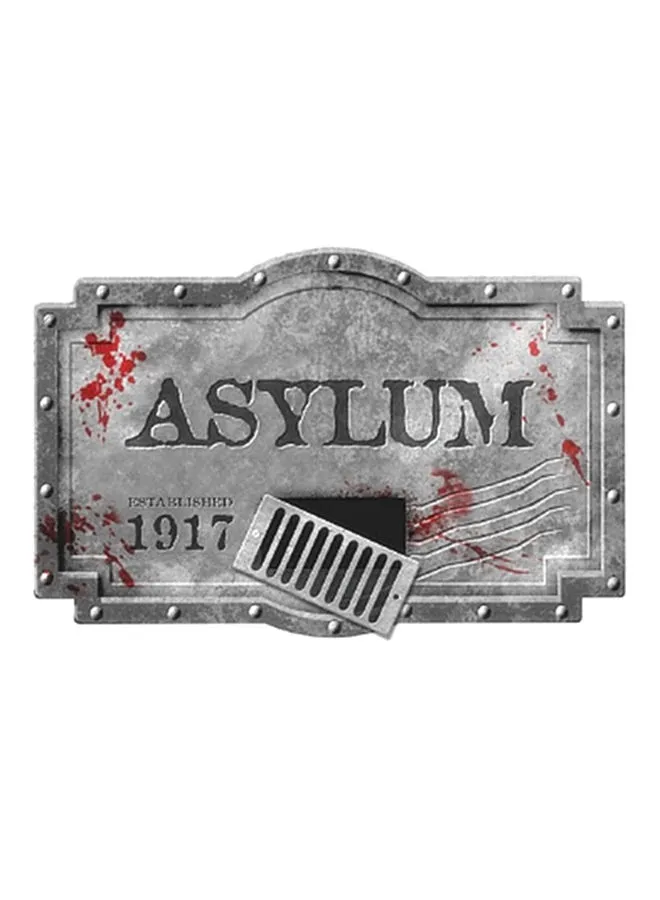 Amscan Asylum Styrofoam Sign