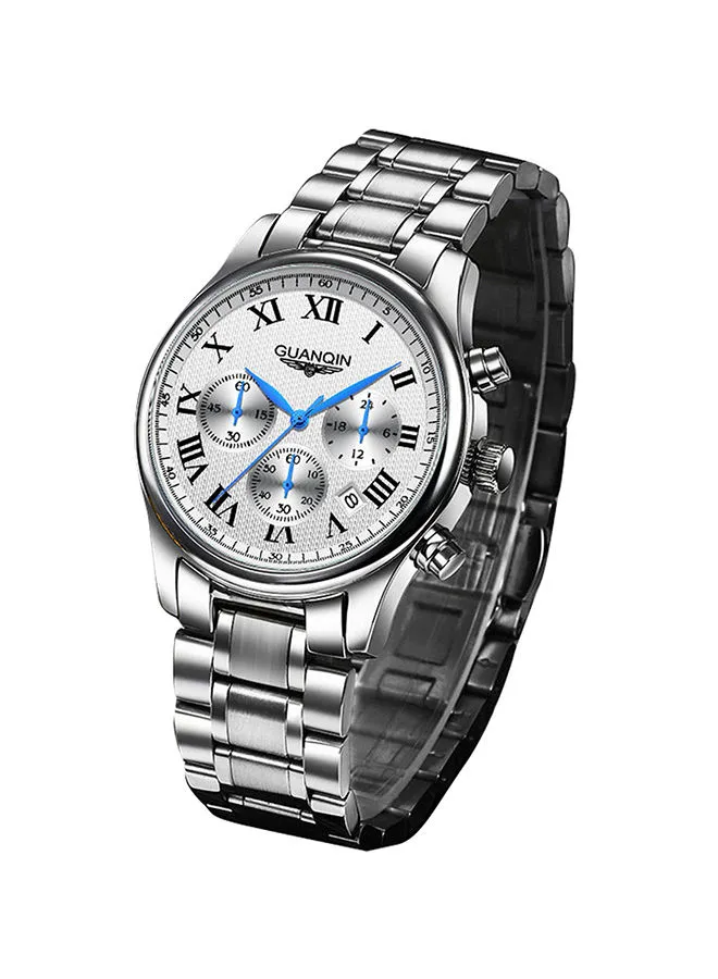 GUANQIN Men's Stainless Steel Chronograph Wrist Watch GS19169