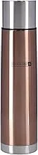 Royalford 1.0L Stainless steel Double Wall Vacuum Bottle Brown