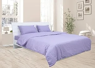 Hotel Linen Klub DEYARCO Princess Duvet Cover 2pc-Fabric: Poly Cotton 144TC-Color: Lilac -Size: Single 160x220cm + 1pc Pillowcase 50x75cm