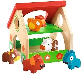 Djeco Wooden Mini Farm Toy