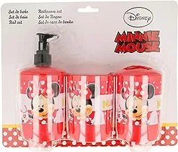 Bath set 3 unid. minnie mouse mad about shopping