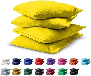 GoSports Bean Bag Sets - 16 Colors Available, Duck Cloth with All-Weather Corn Fill