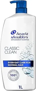 Head & Shoulders Classic Clean, Anti-Dandruff Shampoo for Normal Hair, 1 L