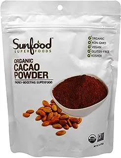 Sunfood Superfoods Cacao Powder Organic, 8 Oz.