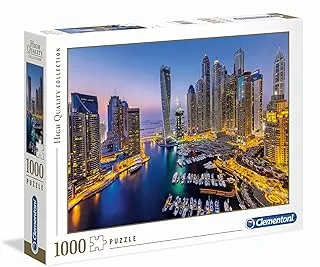 Clementoni Puzzle Hqc Dubai 1000 Pieces, Multicolor, 39381.7