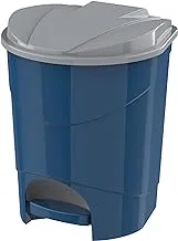 Cosmoplast 10L Pedal Waste Bin, Pearl Blue