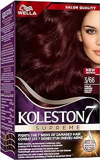 Wella Koleston Supreme Hair Color 3/66 Violet Auburn