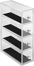 Idesign Clarity Bpa-Free Plastic 4-Drawer Flip Jewelry Organizer - 2.6