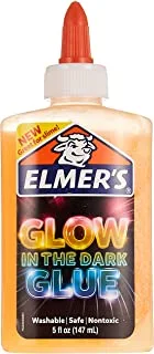 Elmer'S Glow In The Dark Liquid Glue 147 ml, Orange