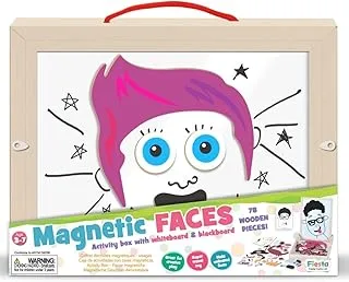 Fiesta crafts faces activity box, multi-colour, t-2884