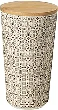 Ecoware Canister, Brown/White, 11x19cm, BD-BF-40