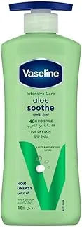 VASELINE Body Lotion Aloe Soothe , 400ml