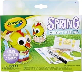 Crayola Model Magic Spring Craft Kit, Bunny, Easter Basket Stuffer, Gift for Kids, Small