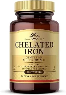 سولجار Solgar Chelated Iron 100 قرص