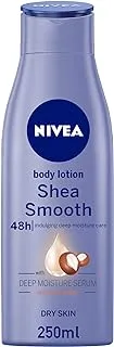 NIVEA Body Lotion Dry Skin, Shea Smooth Shea Butter, 250ml