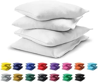 GoSports Bean Bag Sets - 16 Colors Available, Duck Cloth with All-Weather Corn Fill