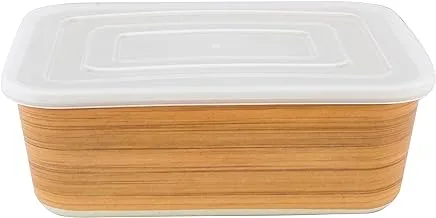 Feast Bamboo Fibre Container - 12x12x16 cm