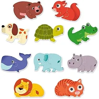 Djeco Animals Puzzle Duo 10 Pieces