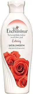 EnchantEUr Satin Smooth- Enticing Lotion With Aloe Vera & Olive Butter For Satin Smooth Skin, For All Skin Types , 250Ml