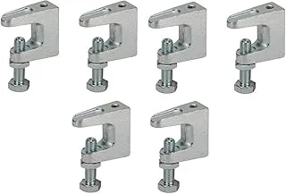 Royal Apex Wide Mouth Galvanized Beam Clamps (6, 6mm)