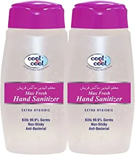 Cool & Cool Max Fresh Hand Sanitizer 250ml Twin Pack