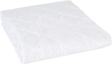 Regency Klub Deyarco Regency Klub 144Tc Poly Cotton Quilted Mattress Protector Single Size (90 X 190 Cm) White