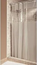 Hitchcock Eva Ecopreme Stall Shower Curtain With Clear Window By Interdesign