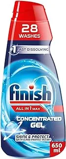 Finish Dishwasher Detergent Concentrated Gel Regular, 650 ml