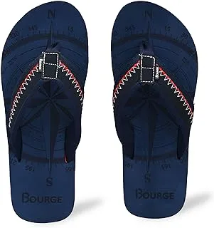 Bourge Men's Canton-Z3 Flip-Flops