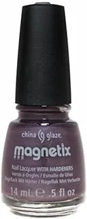 China Glaze Nail Lacquer With Hardeners - 14 Ml, Get Charged, Purple,