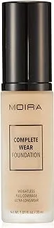 Moira Cwf100 Complete Wear Foundation, Light Ivory, 30 ml