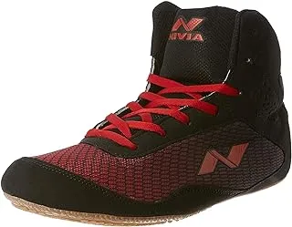 Nivia NEW WRESTLING-1 SHOE BLUE/BLACK