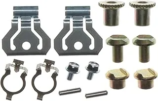 Acdelco Professional 18K1187 Rear Parking Brake Hardware Kit With Clips, Adjusters, Pins, And Bolts