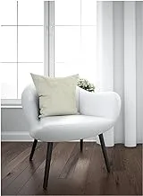 Home Town Plain Poly Fill White CUShion With Filler,45X45X3Cm